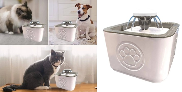 12,90€ για ένα Αυτόματο Συντριβάνι Νερού για Κατοικίδια 2.5L, με παραλαβή από την Idea Hellas και δυνατότητα πανελλαδικής αποστολής στο χώρο σας.Κωδ: 230.18451