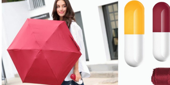 9,90€ από 19,90€ (-50%) για μια Honan Ομπρέλα με θήκη σε Σχήμα Κάψουλας mini pocket capsule umbrella, με παραλαβή από την Idea Hellas και δυνατότητα πανελλαδικής αποστολής στο χώρο σας.