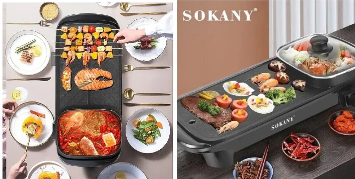 32,90€ για μία Πλάκα Ψησίματος Teppanyaki 1600W Sokany για Ιαπωνική Κουζίνα, με παραλαβή από την Idea Hellas και δυνατότητα πανελλαδικής αποστολής στο χώρο σας.Κωδ: 230.19962