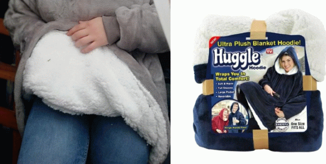12,90€ από 25€ (-50%) για Μπλουζοκουβέρτα Fleece με Κουκούλα Huggle Hoodie One Size, με παραλαβή από το Idea Hellas στη Νέα Ιωνία και με δυνατότητα πανελλαδικής αποστολής στο χώρο.