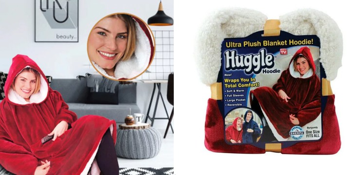 12,90€ από 25€ (-50%) για Μπλουζοκουβέρτα Fleece με Κουκούλα Huggle Hoodie One Size, με παραλαβή από το Idea Hellas στη Νέα Ιωνία και με δυνατότητα πανελλαδικής αποστολής στο χώρο.