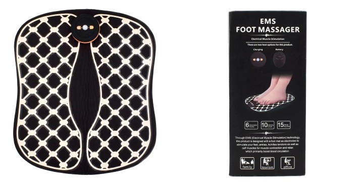 14,90€ για μια Συσκευή Μασάζ Ηλεκτρομυικής Διέγερσης EMS για τα Πόδια με 10 επίπεδα έντασης και 6 διαφορετικές λειτουργίες, με παραλαβή από την Idea Hellas και δυνατότητα πανελλαδικής αποστολής στο χώρο σας.Κωδ: 230.5198