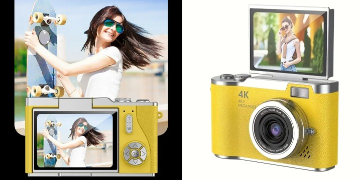 26,90€ για μία Φωτογραφική Μηχανή CCD 4K Με Οθόνη Ανακλινόμενη Και Ανάλυση 48MP Andowl, με παραλαβή από την Idea Hellas και δυνατότητα πανελλαδικής αποστολής στο χώρo σας.Κωδ: 230.18784