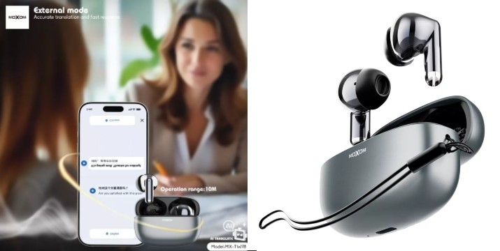 24,90€ για Ακουστικά με AI Μετάφραση στα Ελληνικά Moxom, με παραλαβή από την Idea Hellas και δυνατότητα πανελλαδικής αποστολής στο χώρo σας.Κωδ:.230.21221