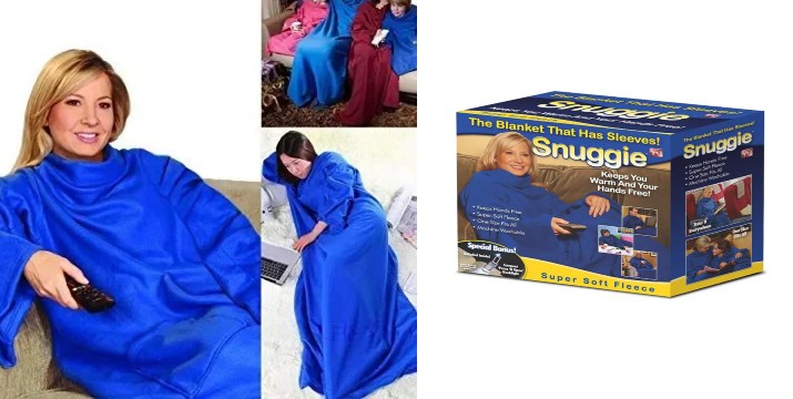 7,90€ για μία Κουβέρτα Με Μανίκια Fleece Snuggle Super Soft, με παραλαβή από το Idea Hellas στη Νέα Ιωνία και με δυνατότητα πανελλαδικής αποστολής στο χώρο. Κωδ:230.558