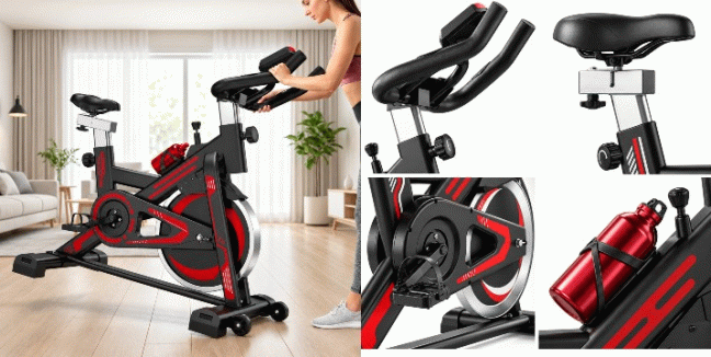 139,90€ για ένα Στατικό Ποδήλατο Γυμναστικής Spinning Μαγνητικό με Ροδάκια VSL Sports AeroRide 300, με παραλαβή από την Idea Hellas και δυνατότητα πανελλαδικής αποστολής στο χώρo σας.Κωδ: 230.21669T